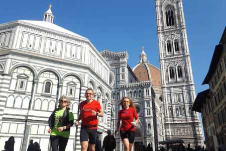 Florence Running tour 10 km - Run with a view