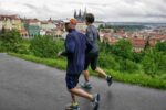 Running Tours Prague viewpoints - 13km running tour