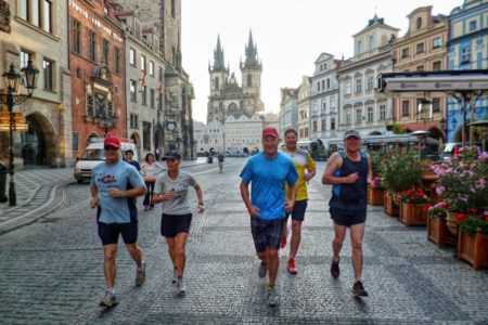 City Centre running tour in Prague - 9km