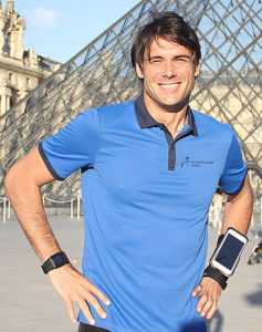 Running tour guide Yohann in Paris