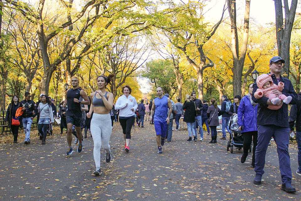 central park running tour