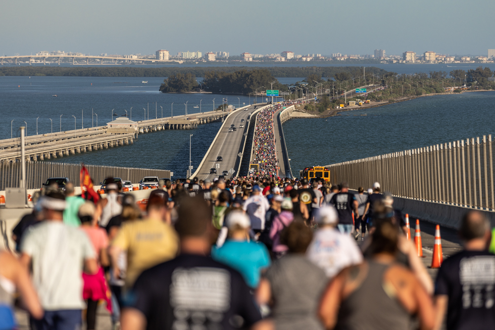 Skyway 10K running Race in Tampa