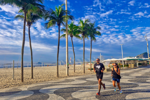 Copacabana. Rio de Janeiro Just run Tour