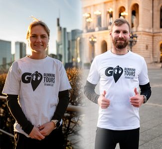Julien and Rebekka Go! Running Tours Running Guides in Frankfurt